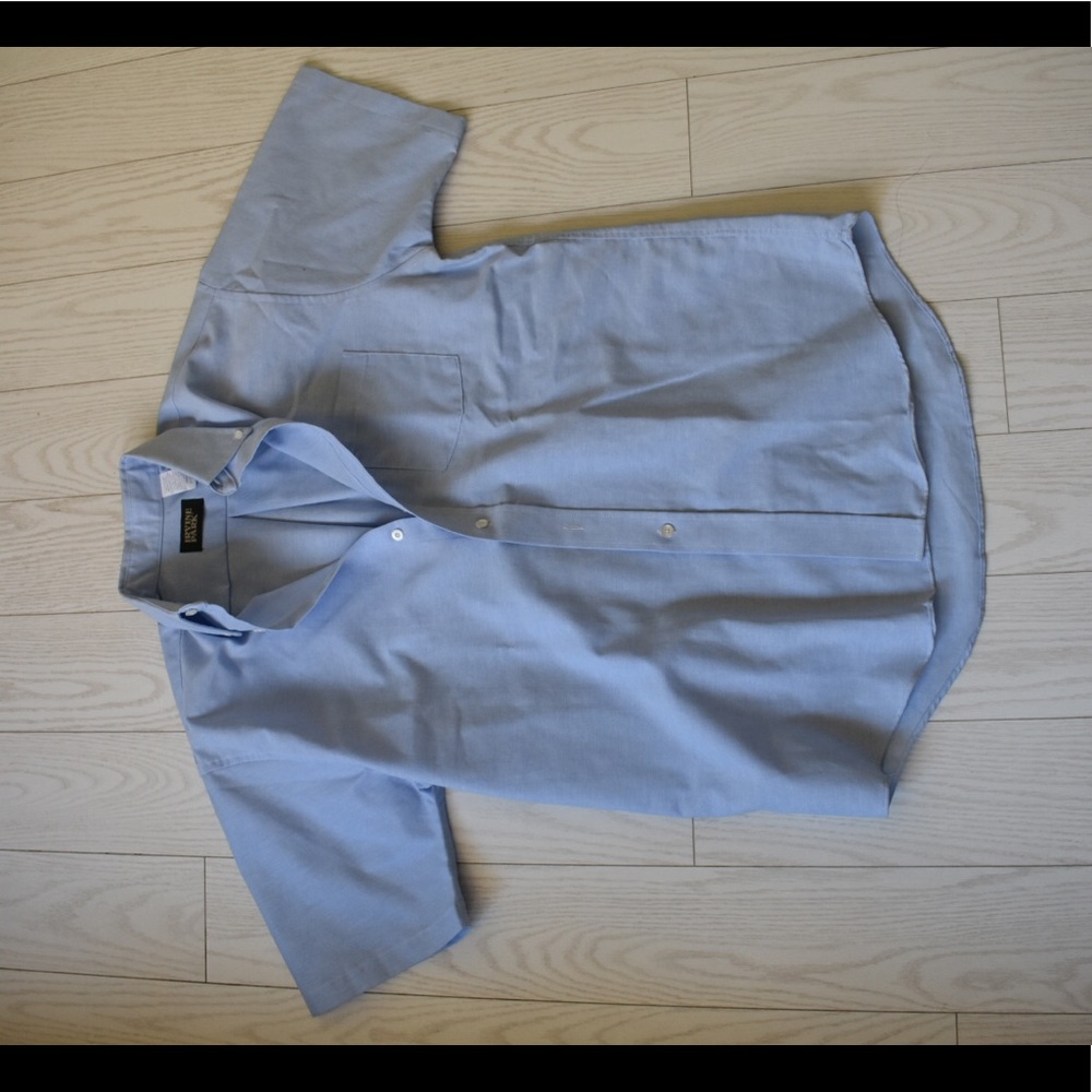 Button down shirt sleeve collared shirt